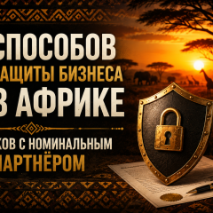 5 способов защиты бизнеса в Африке от рисков с номинальным партнёром