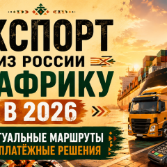 Экспорт из России в Африку в 2026. Актуальные маршруты и платёжные решения
