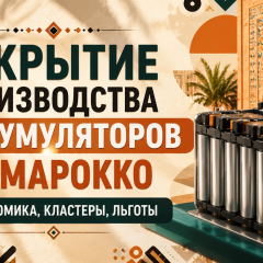 Открытие производства аккумуляторов в Марокко