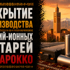 Открытие производства литий-ионных батарей в Марокко