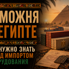 Таможня в Египте. Какие документы нужны для импорта производственного оборудования